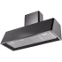 Ilve Nostalgie Collection UAG48BK - 48 Inch Wall Mount Convertible Range Hood