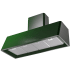 Ilve Nostalgie Collection UAG48EG - 48 Inch Wall Mount Convertible Range Hood