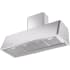Ilve Nostalgie Collection UAG48SS - 48 Inch Wall Mount Convertible Range Hood