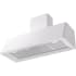Ilve Nostalgie Collection UAG48WH - 48 Inch Wall Mount Convertible Range Hood