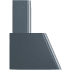Ilve Nostalgie Collection UAG60BG - 60 Inch Wall Mount Convertible Range Hood in Side View