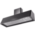 Ilve Nostalgie Collection UAG60BK - 60 Inch Wall Mount Convertible Range Hood in Bottom View