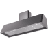 Ilve Nostalgie Collection UAG60MG - 60 Inch Wall Mount Convertible Range Hood in Bottom View