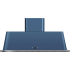 Ilve Majestic Collection UAM150BG - 60 Inch Wall Mount Range Hood with 4-Speed/600 CFM Blower in Front View