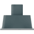 Ilve Majestic Collection UAM76BG - 30 Inch Wall Mount Range Hood with 4-Speed/600 CFM Blower in Front View