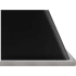 Ilve Majestic Collection UAM90BK - 36 Inch Wall Mount Range Hood with 4-Speed/600 CFM Blower in Right Side View