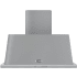 Ilve Majestic Collection UAM90SS - 36 Inch Wall Mount Range Hood with 4-Speed/600 CFM Blower in Front View