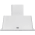 Ilve Majestic Collection UAM90WH - 36 Inch Wall Mount Range Hood with 4-Speed/600 CFM Blower in Front View