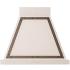 Ilve Nostalgie Collection UANB30AWB - 30 Inch Wall Mount Range Hood in Front View