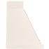 Ilve Nostalgie Collection UANB30AWB - 30 Inch Wall Mount Range Hood in Side View