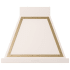 Ilve Nostalgie Collection UANB30AWG - 30 Inch Wall Mount Range Hood in Front View