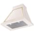 Ilve Nostalgie Collection UANB30AWG - 30 Inch Wall Mount Range Hood in Angled View