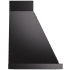 Ilve Nostalgie Collection UANB30BKB - 30 Inch Wall Mount Range Hood in Side View