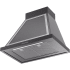 Ilve Nostalgie Collection UANB30BKC - 30 Inch Wall Mount Range Hood in Angled View