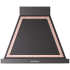 Ilve Nostalgie Collection UANB30BKP - 30 Inch Wall Mount Range Hood in Front View