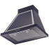 Ilve Nostalgie Collection UANB30MBC - 30 Inch Wall Mount Range Hood in Angled View