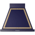 Ilve Nostalgie Collection UANB30MBG - 30 Inch Wall Mount Range Hood in Front View
