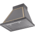 Ilve Nostalgie Collection UANB30MGG - 30 Inch Wall Mount Range Hood in Angled View
