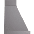 Ilve Nostalgie Collection UANB30MGG - 30 Inch Wall Mount Range Hood in Side View