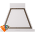 Ilve Nostalgie Collection UANB30RAB - 30 Inch Wall Mount Range Hood in Front View