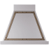 Ilve Nostalgie Collection UANB30SSB - 30 Inch Wall Mount Range Hood in Front View