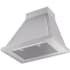 Ilve Nostalgie Collection UANB30SSC - 30 Inch Wall Mount Range Hood in Angled View