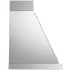 Ilve Nostalgie Collection UANB30SSC - 30 Inch Wall Mount Range Hood in Side View
