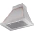 Ilve Nostalgie Collection UANB30SSP - 30 Inch Wall Mount Range Hood in Angled View