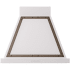 Ilve Nostalgie Collection UANB30WHB - 30 Inch Wall Mount Range Hood in Front View
