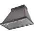 Ilve Nostalgie Collection UANB36BKB - 36 Inch Wall Mount Range Hood