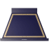 Ilve Nostalgie Collection UANB36MBG - 36 Inch Wall Mount Range Hood in Front View