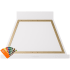 Ilve Nostalgie Collection UANB36RAG - 36 Inch Wall Mount Range Hood in Front View