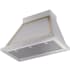 Ilve Nostalgie Collection UANB36SSG - 36 Inch Wall Mount Range Hood in Angled View