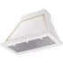 Ilve Nostalgie Collection UANB36WHG - 36 Inch Wall Mount Range Hood in Angled View