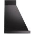 Ilve Nostalgie Collection UANB40BKG - 40 Inch Wall Mount Range Hood in Side View