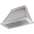 Ilve Nostalgie Collection UANB40SSG - 40 Inch Wall Mount Range Hood in Angled View
