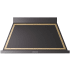 Ilve Nostalgie Collection UANB48BKG - 48 Inch Wall Mount Range Hood in Front View