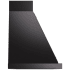 Ilve Nostalgie Collection UANB48BKG - 48 Inch Wall Mount Range Hood in Side View