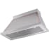 Ilve Nostalgie Collection UANB48SSP - 48 Inch Wall Mount Range Hood in Angled View