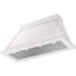 Ilve Nostalgie Collection UANB48WHP - 48 Inch Wall Mount Range Hood in Angled View