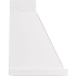 Ilve Nostalgie Collection UANB48WHP - 48 Inch Wall Mount Range Hood in Side View