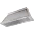 Ilve Nostalgie Collection UANB60SSG - 60 Inch Wall Mount Range Hood in Angled View