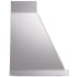 Ilve Nostalgie Collection UANB60SSG - 60 Inch Wall Mount Range Hood in Side View