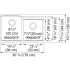 Franke UBG12028CHA - Dimensions
