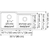 Franke UBG12032CHA - Dimensions
