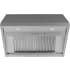 GE Profile UBW36YIEWSS - Designer 36 Inch Commercial Wall Mount Smart Hood Baffle Filters