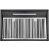 Hauslane Chef Series UCB018BLK30 - 30 Inch Under Cabinet Convertible Range Hood