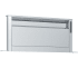 Thermador Masterpiece Series UCVM36XS - 36 Inch Convertible Downdraft Range Hood with 3-Speed in Front View