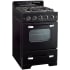 Unique Appliances Classic Retro UGP24CRB - Angle View