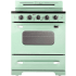 Unique Appliances Classic Retro UGP30CRECLG - Classic Retro 30" Electric Range with Convection Oven